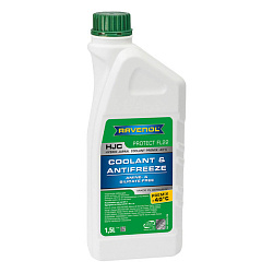 Антифриз RAVENOL HJC Hybrid Japanese Coolant Premix -40C (готовый)  1,5 л.