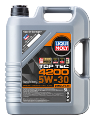 Моторное масло LIQUI MOLY Top Tec 4200 New Generation  5W-30  5 л. синт.