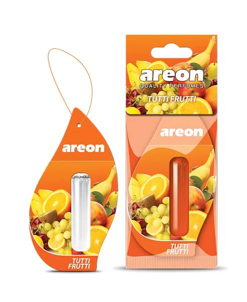 Ароматизатор подвесной Areon LIQUID Tutti Fruiti  5 мл.