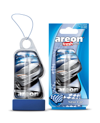 Ароматизатор гелевый AREON Refreshment Liquid NEW CAR LC06  к-т 24 шт.