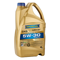 Моторное масло RAVENOL DXG  5W-30  4 л. синт.