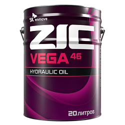Гидравлическое масло ZIC VEGA 46 ISO 46  20 л. синт.