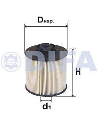 Фильтр топливный DIFA 6320E