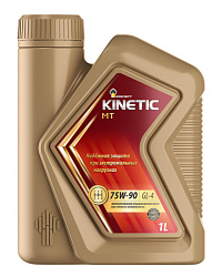 Трансмиссионное масло Rosneft Kinetic MT  75W-90  1 л. п/синт.