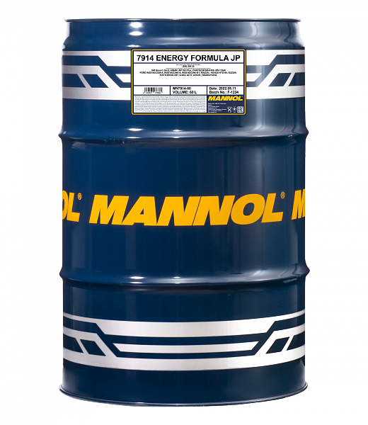 Моторное масло MANNOL Energy Formula JP  5W-30  60 л. синт.