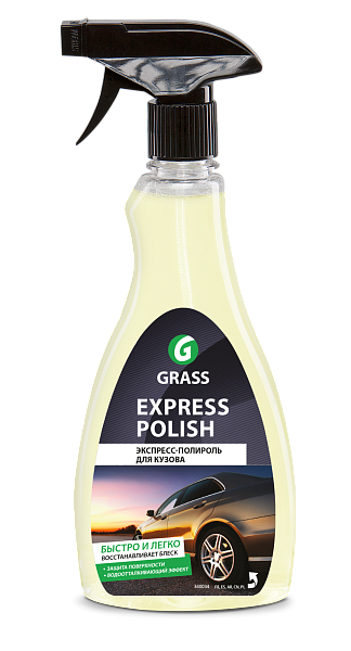 GraSS Экспресс-полироль для кузова "Express polish" (флакон 500 мл) 500 л.