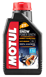 Моторное масло MOTUL 2T Snowpower SYNTH  1 л. синт.