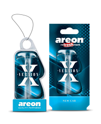 Ароматизатор гелевый AREON X Version Refreshment Liquid NEW CAR LCX04  1 шт.