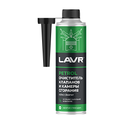 LAVR Очиститель клапанов и камеры сгорания (присадка в бензин) Petrol valves & combustion chamber cleaner  310мл. Ln2134
