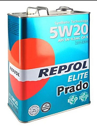 Моторное масло REPSOL Elite Prado  5W-20  4 л. синт.