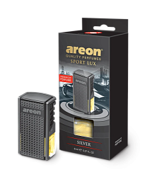 Ароматизатор на дефлектор AREON Car Box BLACK STYLE Silver  1 шт.