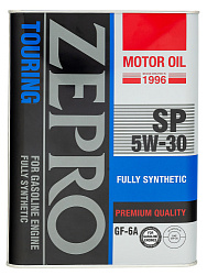 Моторное масло Zepro Touring  5W-30  4 л. синт.