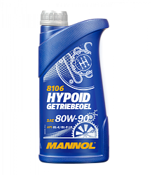 Трансмиссионное масло MANNOL Hypoid Getriebeoel 80W-90 GL-4/GL-5 LS  1 л. мин.