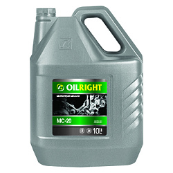 Авиационное масло OILRIGHT МС-20  10 л. мин.