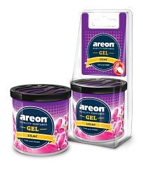 Ароматизатор на панель AREON Gel Can Blister LILAC  1 шт.