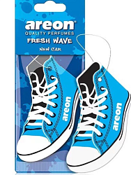 Ароматизатор подвесной Areon FRESH WAVE DRY New Car  10шт.