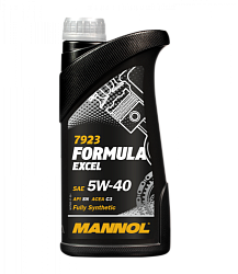 Моторное масло MANNOL Formula Excel  5W-40  1 л. синт.