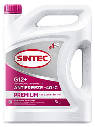 Антифриз SINTEC Premium G12+ (-40) красный  1 кг.
