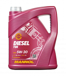 Моторное масло MANNOL Diesel TDI  5W-30  5 л. синт.