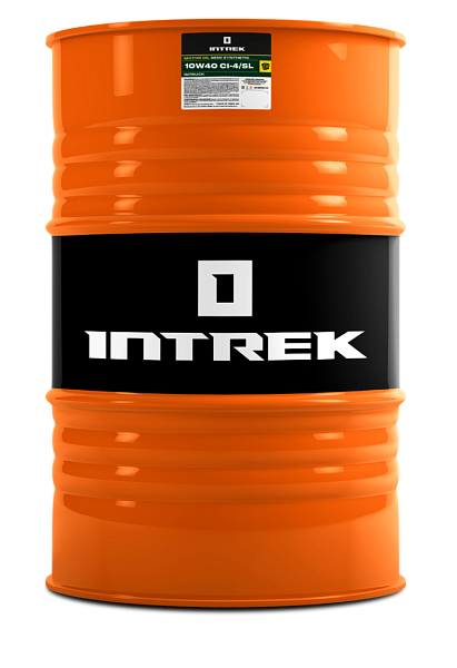 Моторное масло INTREK INTRUCK CI-4/SL  10W-40  200 л. п/синт.