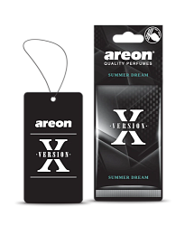 Ароматизатор на зеркало AREON X Version SUMMER DREAM AXV09  к-т 10 шт.