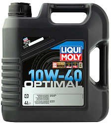 Моторное масло LIQUI MOLY Optimal  10W-40  4 л. п/синт.