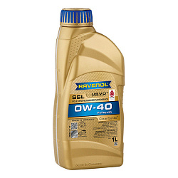 Моторное масло RAVENOL Super Synthetik Oel SSL  0W-40  1 л. синт.