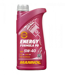 Моторное масло MANNOL Energy Formula PD  5W-40  1 л. синт.