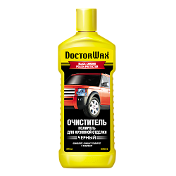 Очиститель-полироль для декоративной кузовной отделки черного цвета DoctorWax DW8316  300 мл.