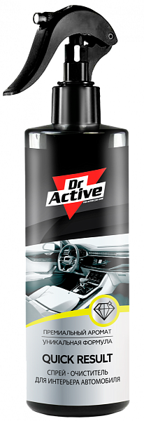 Спрей для ухода за всеми типами поверхностей Dr. Active Quick result  250 мл. Спрей
