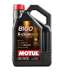 Моторное масло MOTUL 8100 X-clean EFE  5W-30  5 л. синт.