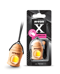 Ароматизатор на зеркало AREON Fresco X-Version BUBBLE GUM  1 шт.