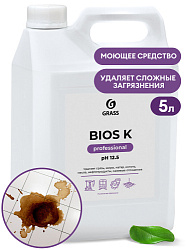 Высококонцентрированное щелочное средство GraSS Bios K  5,6 кг. 125196