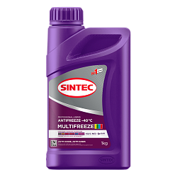 Антифриз SINTEC MULTIFREEZE (-40) фиолетовый  1 кг.