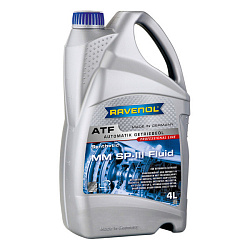 Трансмиссионное масло RAVENOL ATF MM SP-III Fluid  4 л. синт.