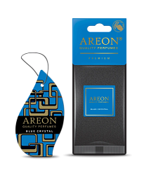 Ароматизатор на зеркало AREON Premium BLUE CRYSTAL DP03  к-т 10 шт.