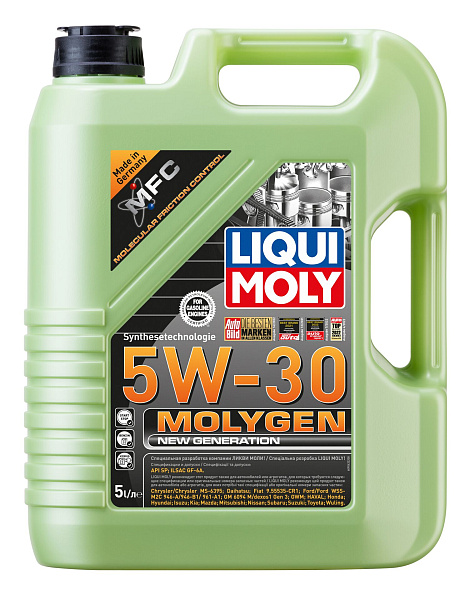 Моторное масло LIQUI MOLY Molygen New Generation  5W-30  5 л. синт.