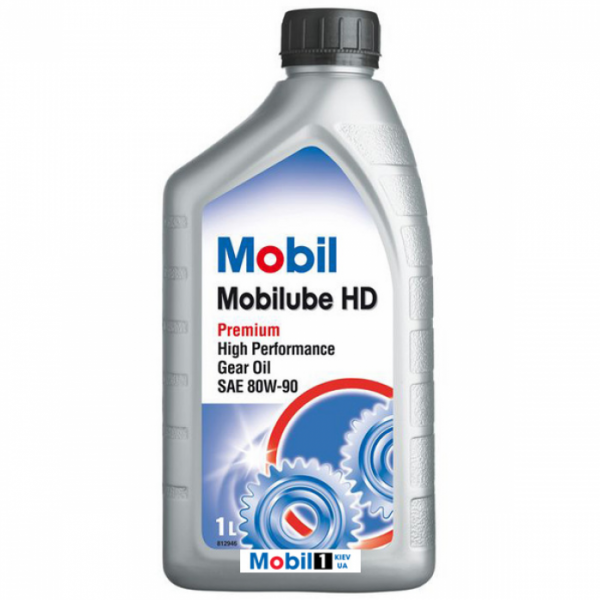80/90 Mobilube HD MOBIL   1л. мин. API GL-5 Масло трансмиссионное /кор.12шт./