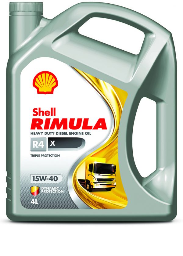 15/40 Rimula R4 X Shell   4л. мин. API CI-4/CH-4/CG-4/CF-4/CF/SL Масло дизельное  /кор.4шт./
