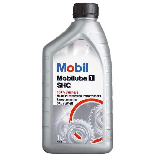 75/90 Mobilube-1 SHC MOBIL   1л. синт. API GL-4/GL-5 Масло трансмиссионное/кор.12шт./
