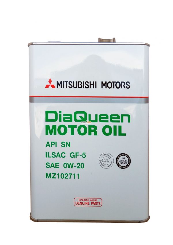 Моторное масло MITSUBISHI DiaQueen  0W-20  4 л. синт.