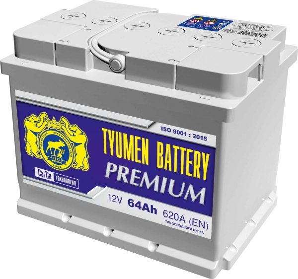 64 п.п. Тyumen Battery “PREMIUM” 620А (242*175*190)