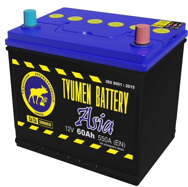 60 о.п. Tyumen Battery ASIA D23 550А (231*173*223)