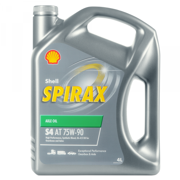 Трансмиссионное масло SHELL Spirax S4 AT  4 л. п/синт.