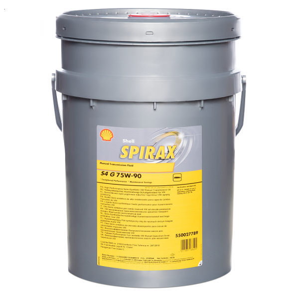 Трансмиссионное масло SHELL Spirax S4 G  20 л. п/синт.