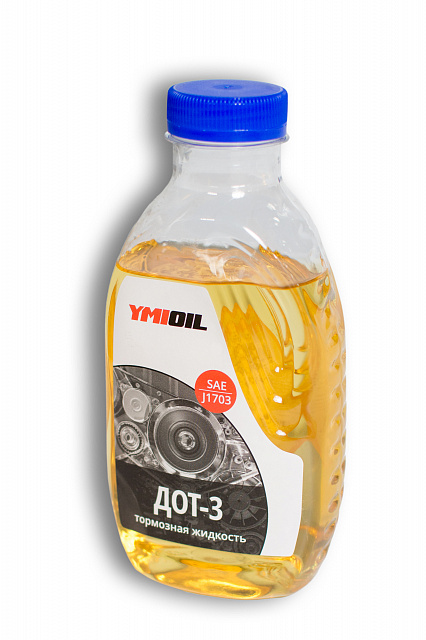Тормозная жидкость YMIOIL ДОТ-3  400 гр.
