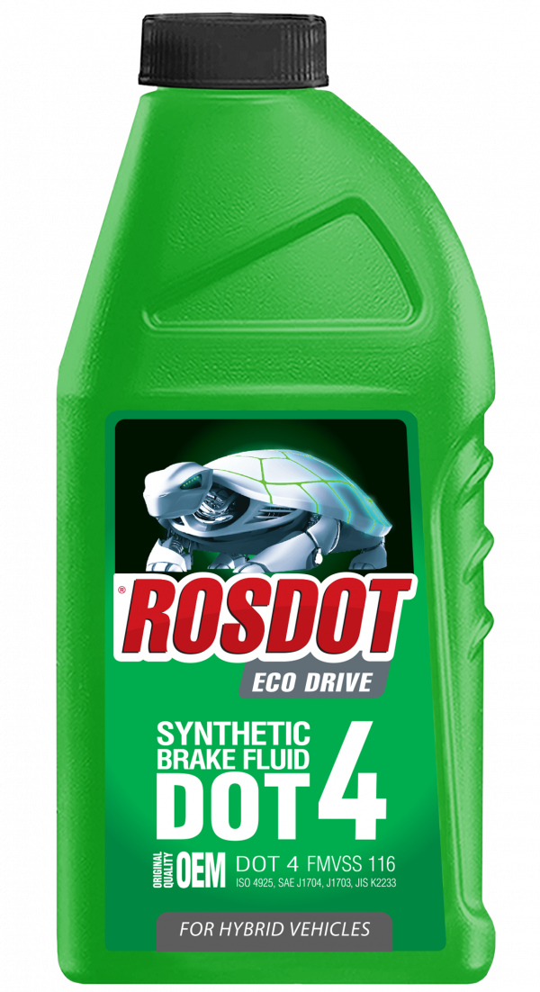 Тормозная жидкость ROSDОТ Eco Drive DOT-4  455 гр.