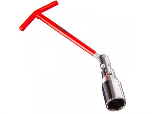 Ключ свечной с карданным шарниром матовый усиленный 21мм. TP006 ЕРМАК 766-019