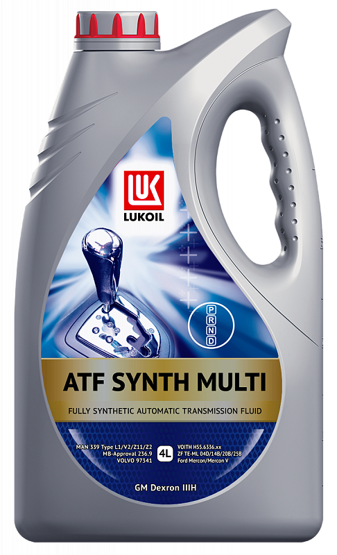 Трансмиссионное масло Лукойл ATF Synth Multi  4 л. синт.