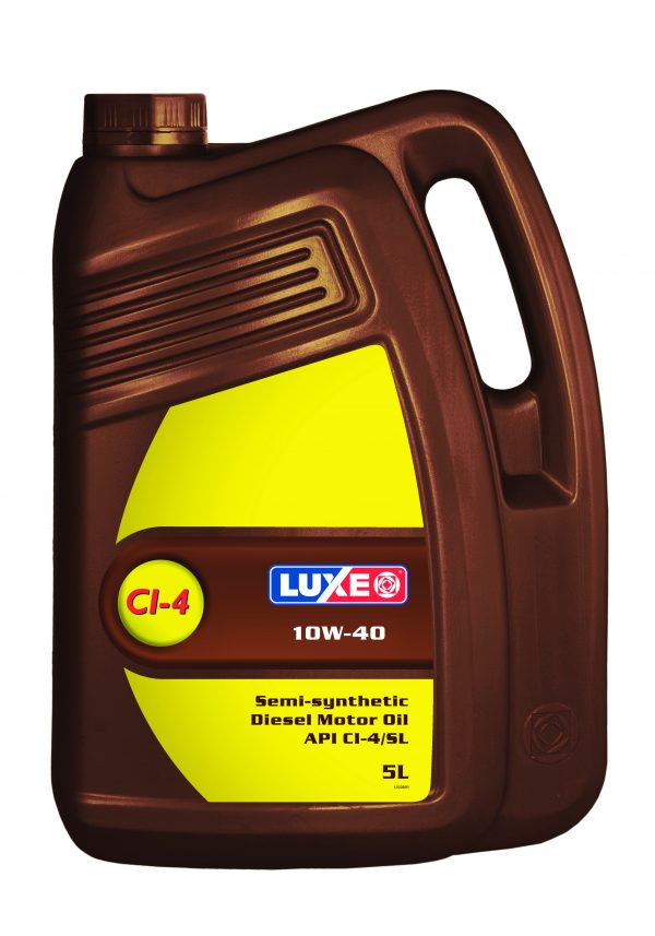 Моторное масло LUXE Diesel CI-4  10W-40  5 л. п/синт.
